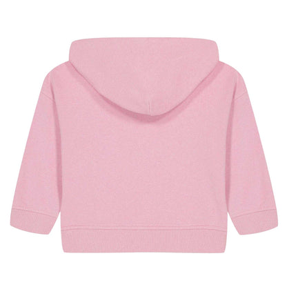 Candy Pink - Back - Represent Childrens-Kids Logo Hoodie