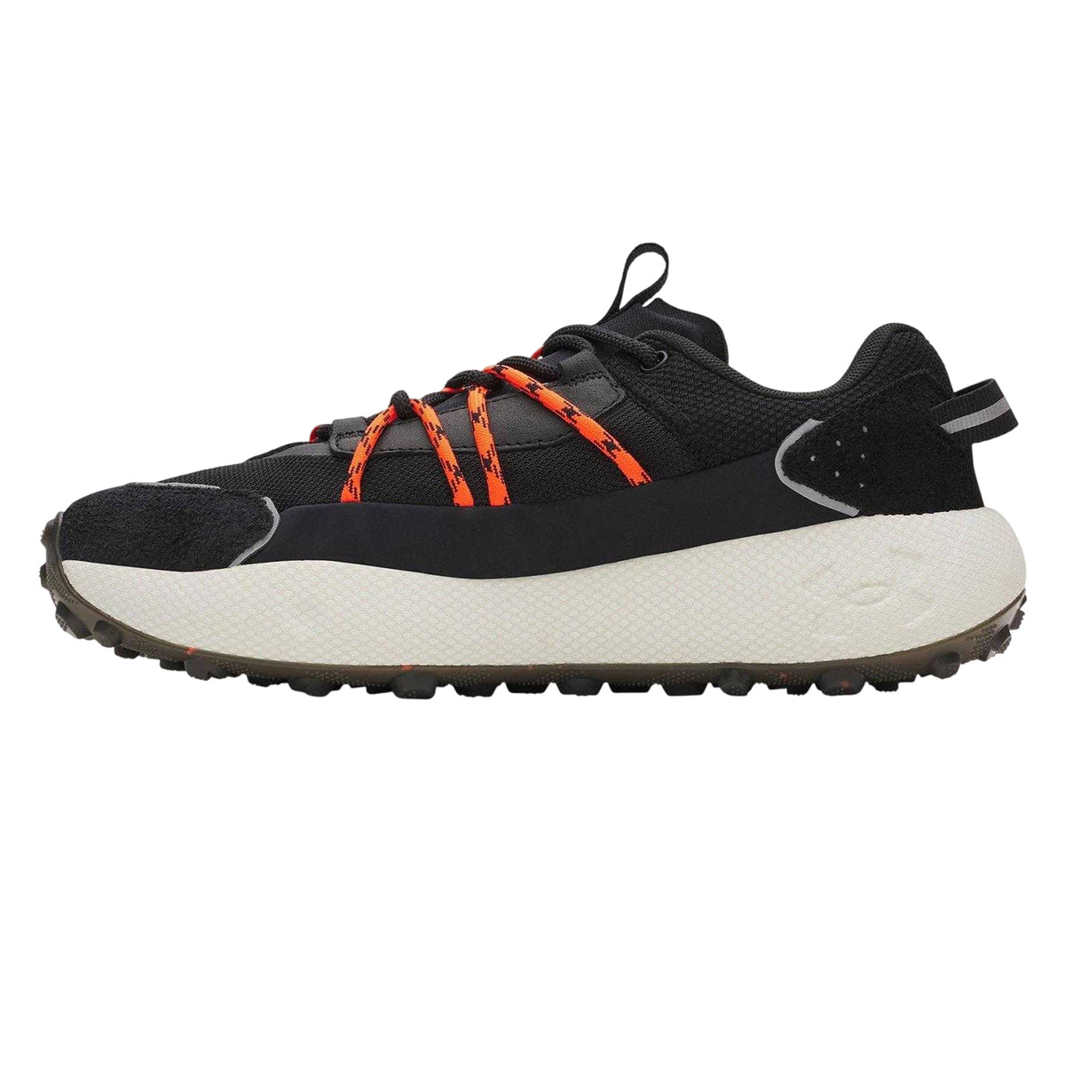 Black - Side - Under Armour Womens-Ladies Fat Tire Venture Trainers