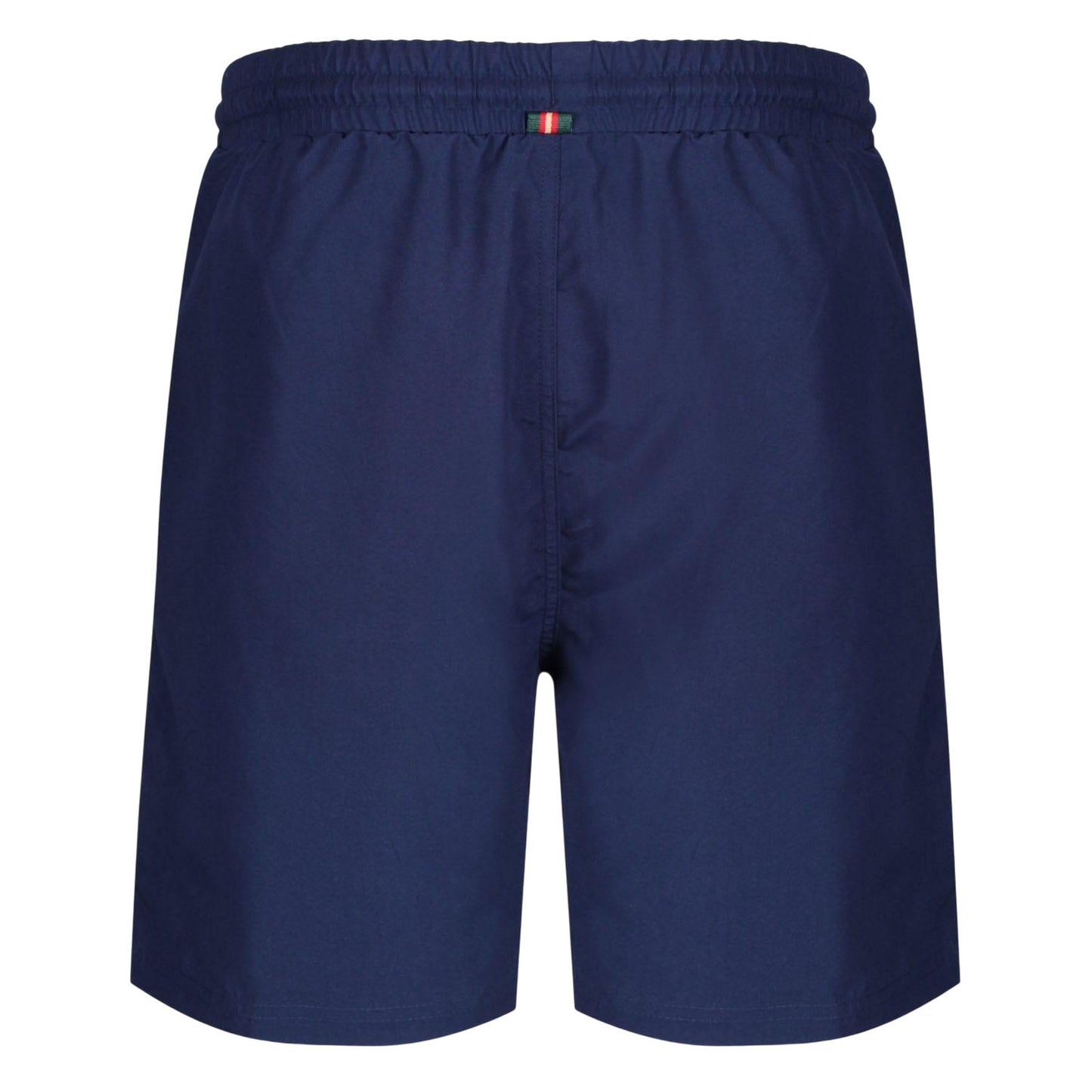 Navy - Back - Luke 1977 Mens Cabo San Contrast Panel Swim Shorts