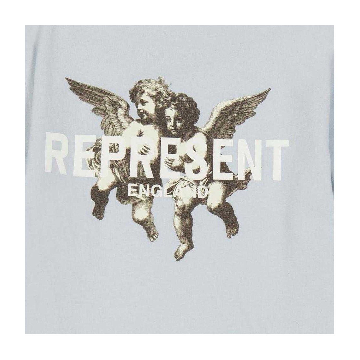 Cloud Blue - Side - Represent Childrens-Kids Cherub T-Shirt