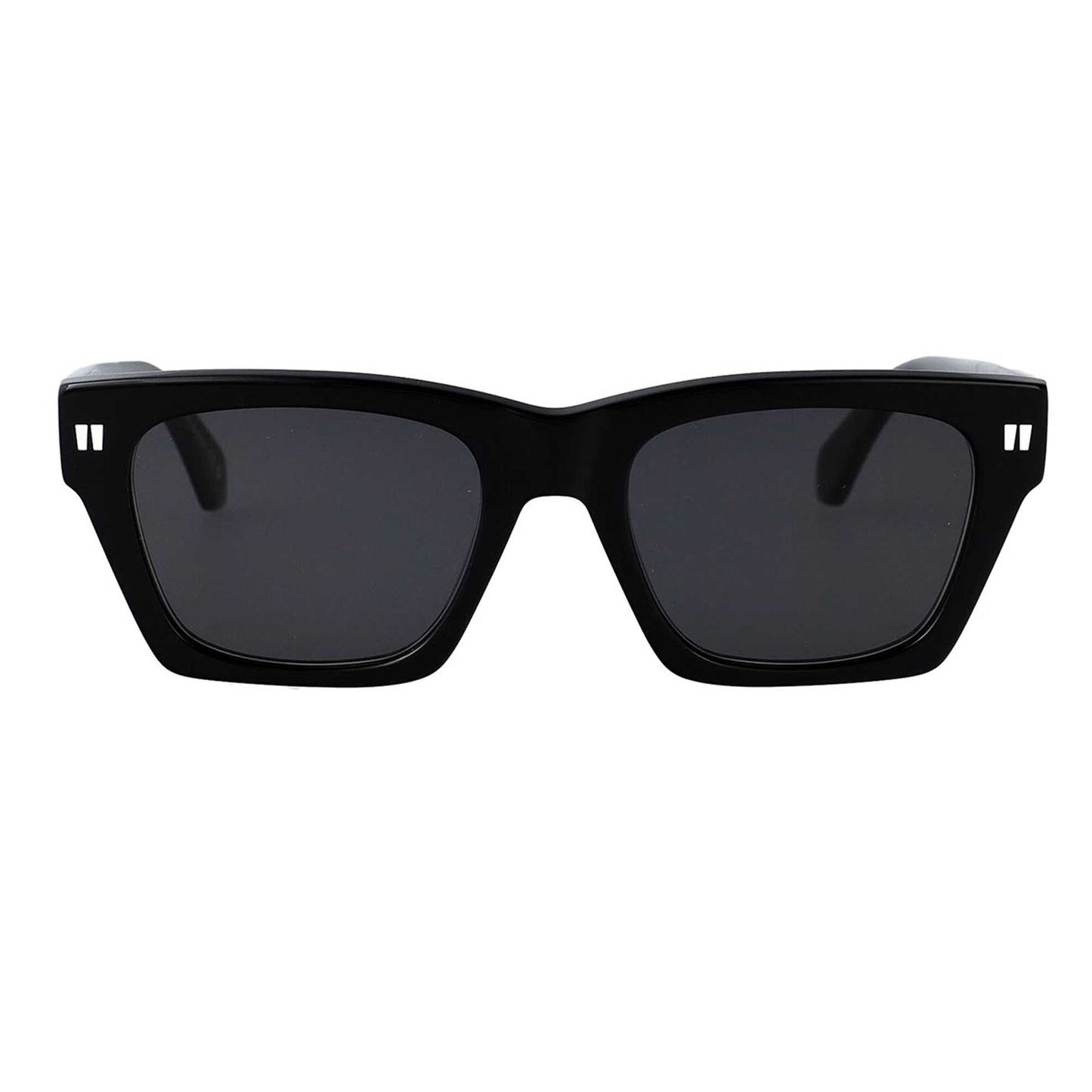 Black-Dark Grey - Back - Off-White Womens-Ladies Valdez Square Frame Sunglasses