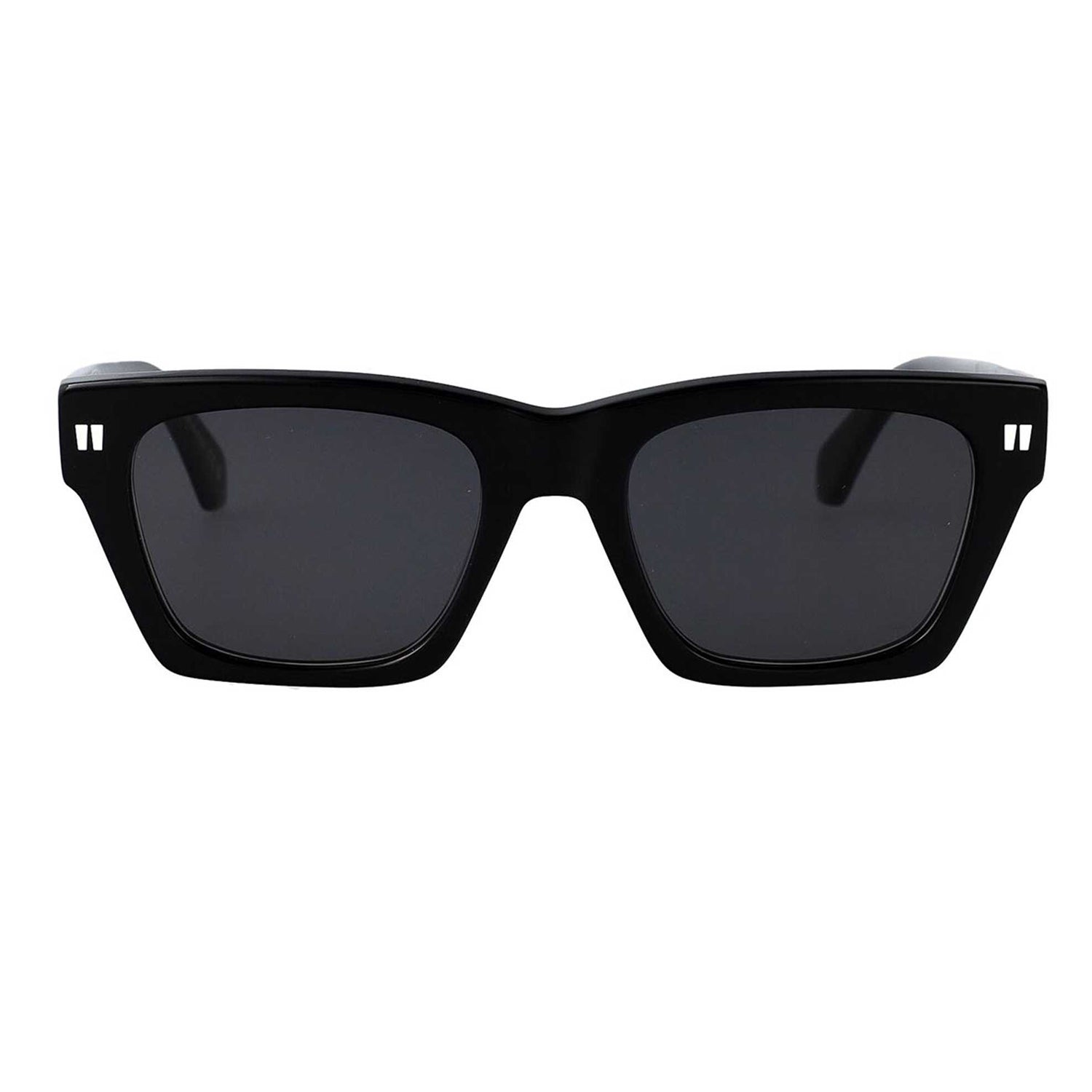 Black-Dark Grey - Back - Off-White Womens-Ladies Valdez Square Frame Sunglasses