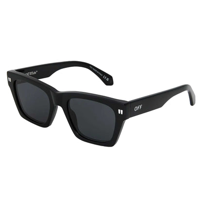 Sage-Dark Grey - Front - Off-White Womens-Ladies Valdez Square Frame Sunglasses
