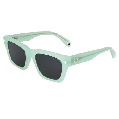 Sage-Dark Grey - Back - Off-White Womens-Ladies Valdez Square Frame Sunglasses