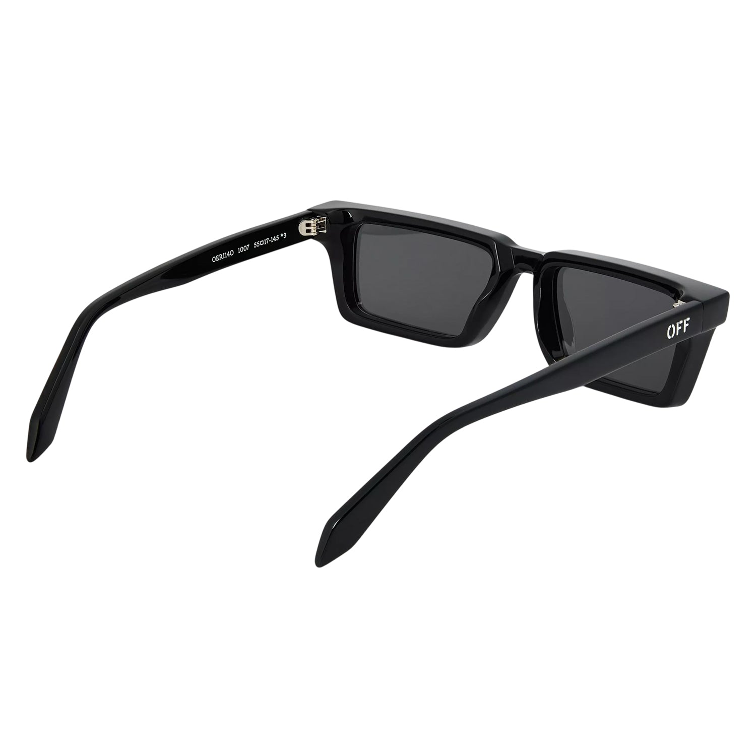 Black-Dark Grey - Back - Off-White Mens Tyler Square Sunglasses