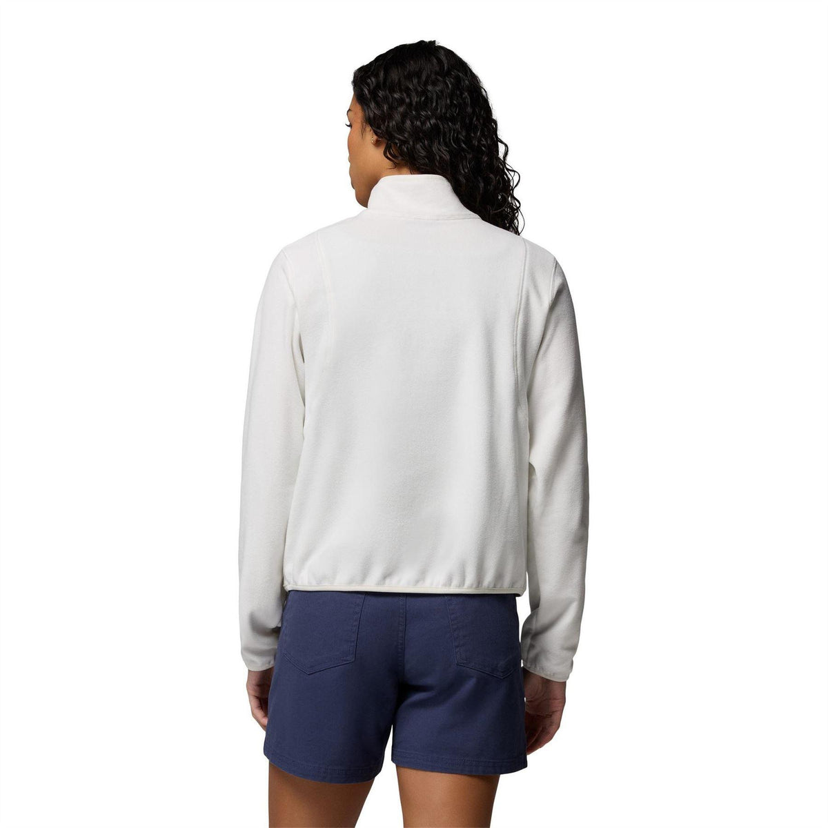 Sea Salt - Back - Columbia Womens-Ladies Valley Fleece Top
