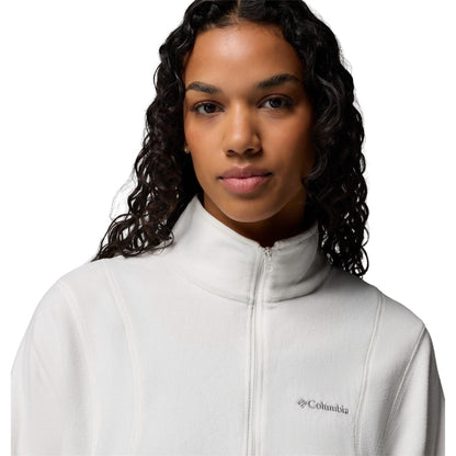 Sea Salt - Side - Columbia Womens-Ladies Valley Fleece Top