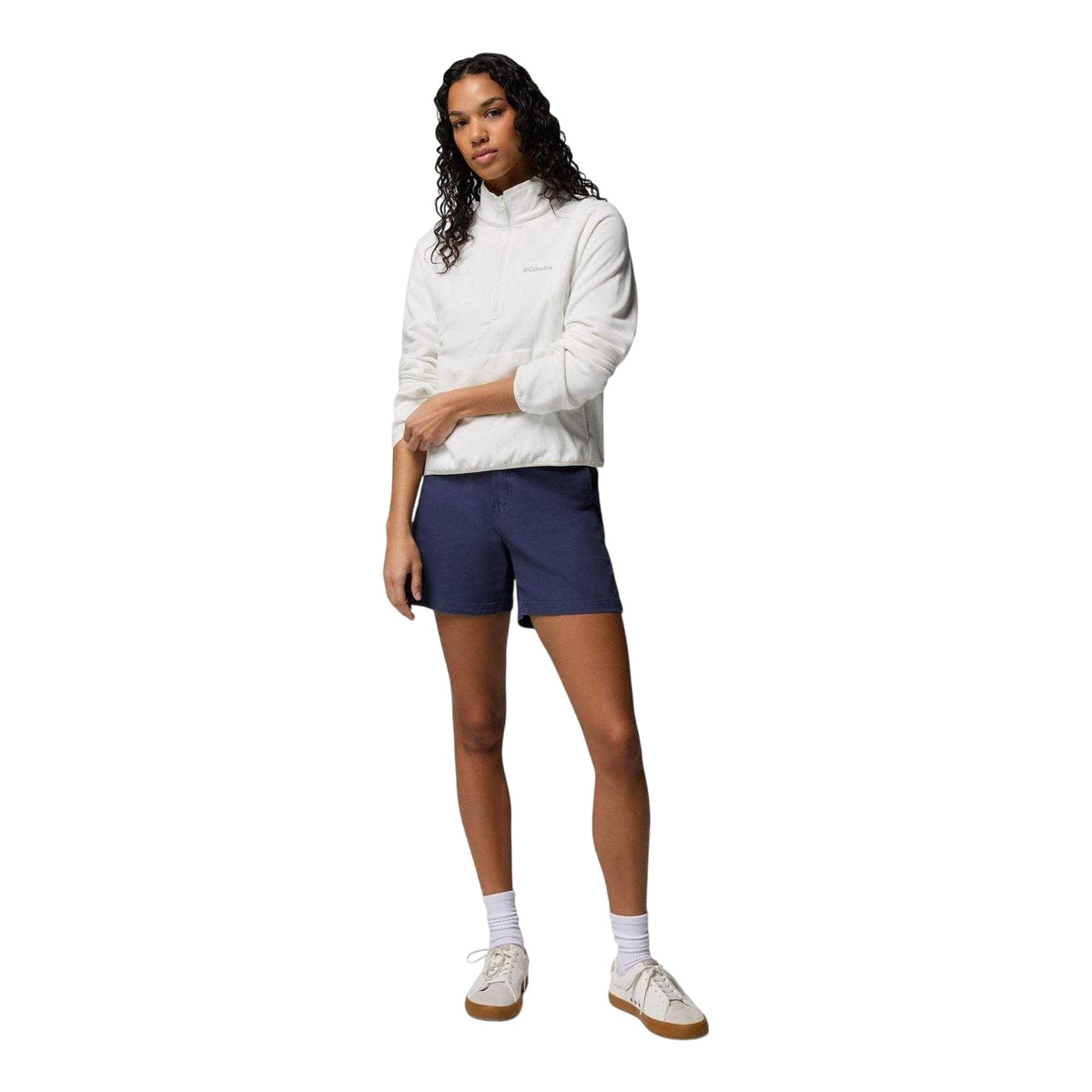 Sea Salt - Lifestyle - Columbia Womens-Ladies Valley Fleece Top