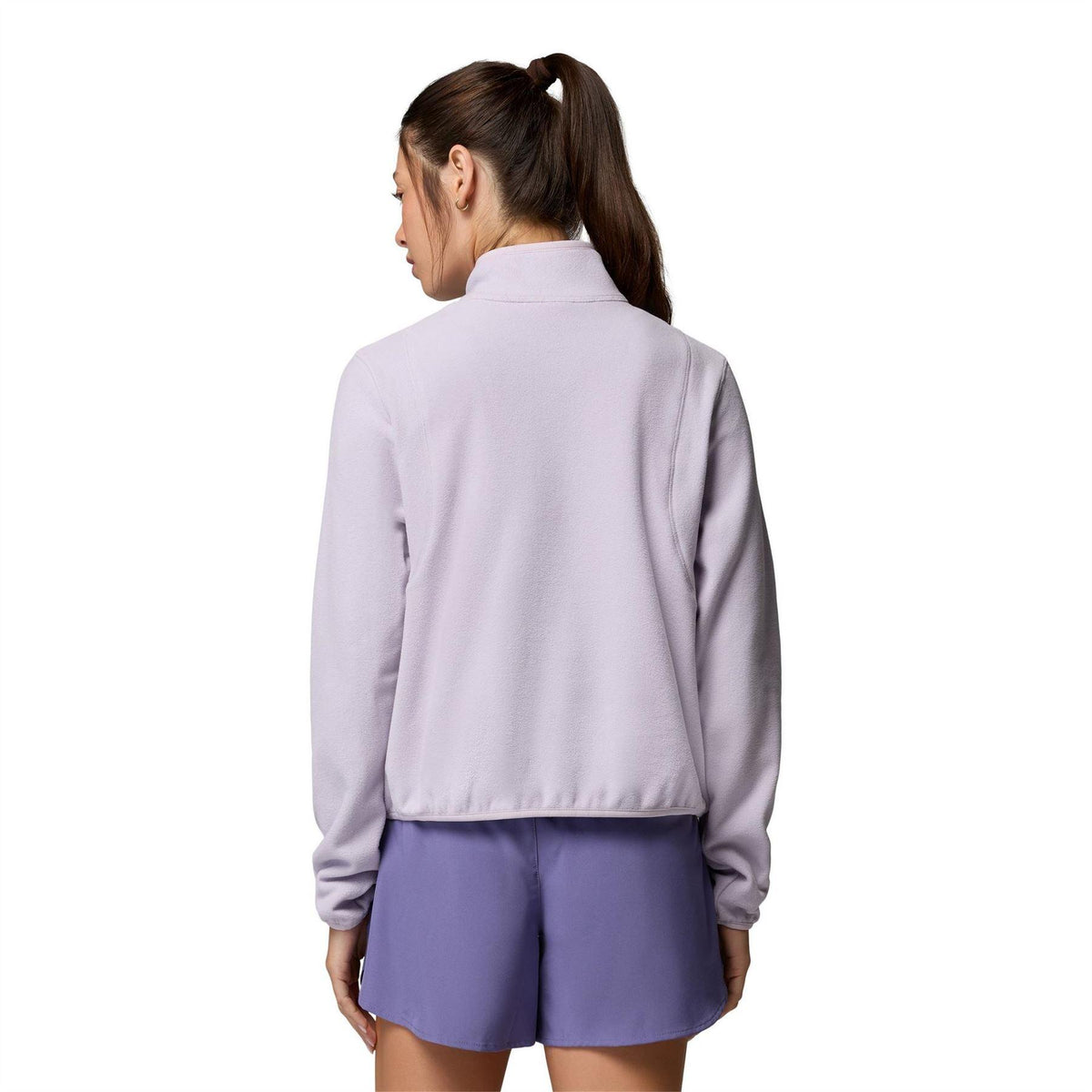 Lavender - Back - Columbia Womens-Ladies Valley Fleece Top