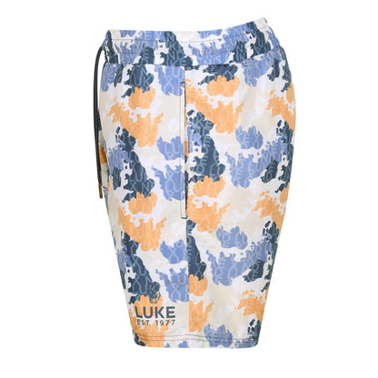 Multicoloured - Side - Luke 1977 Mens Palma Swim Shorts