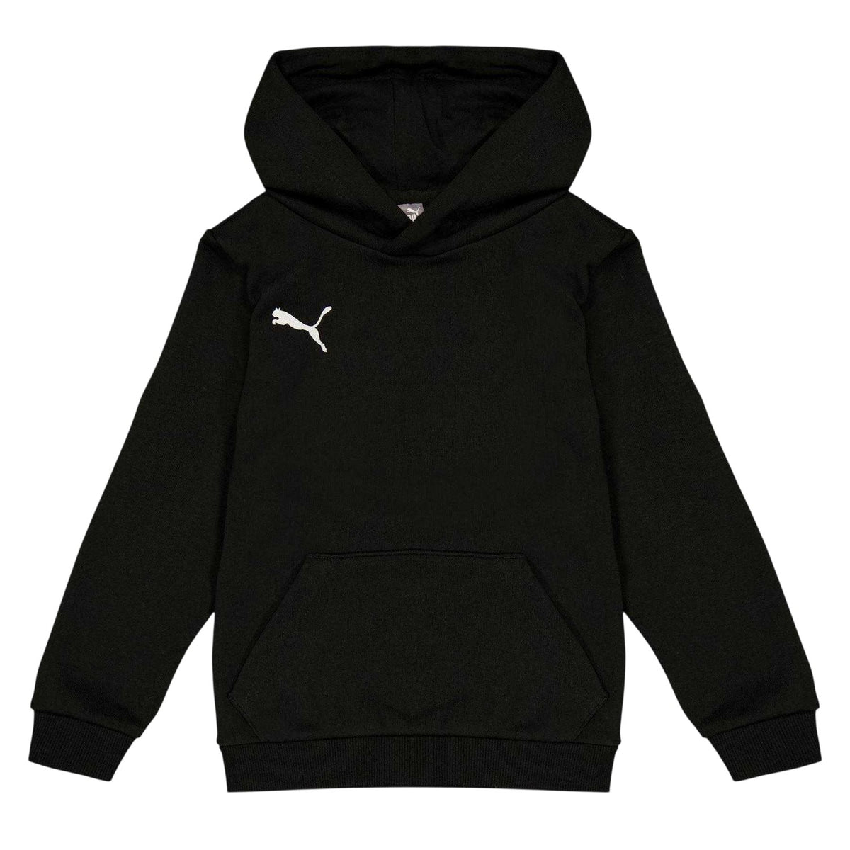 Puma Black - Front - Puma Childrens-Kids TeamGoal 23 Casuals Hoodie