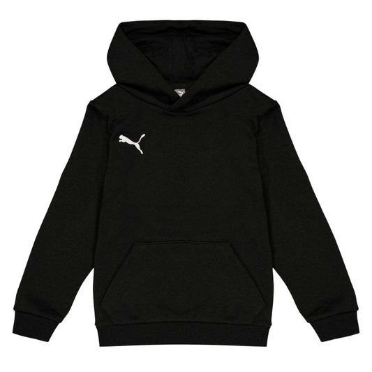 Puma Black - Front - Puma Childrens-Kids TeamGoal 23 Casuals Hoodie