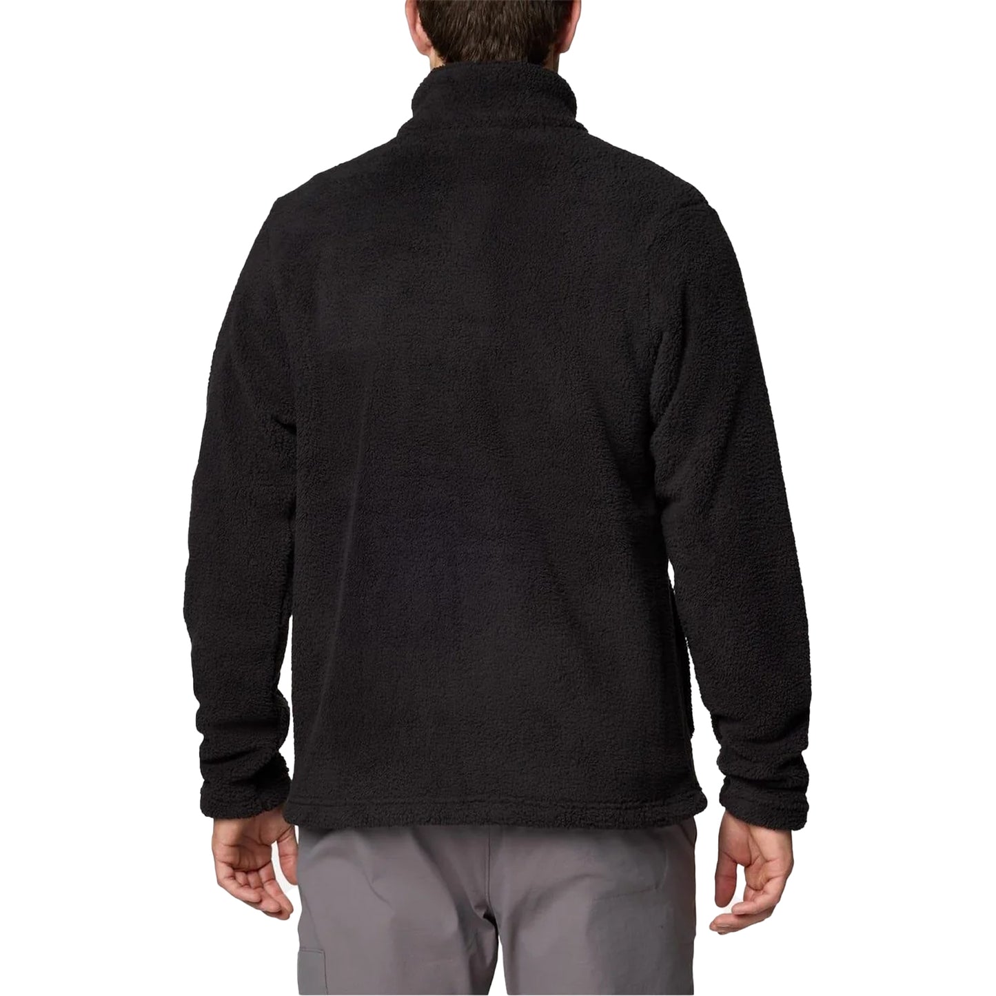 Black - Back - Columbia Mens Thornhead Full Zip Fleece