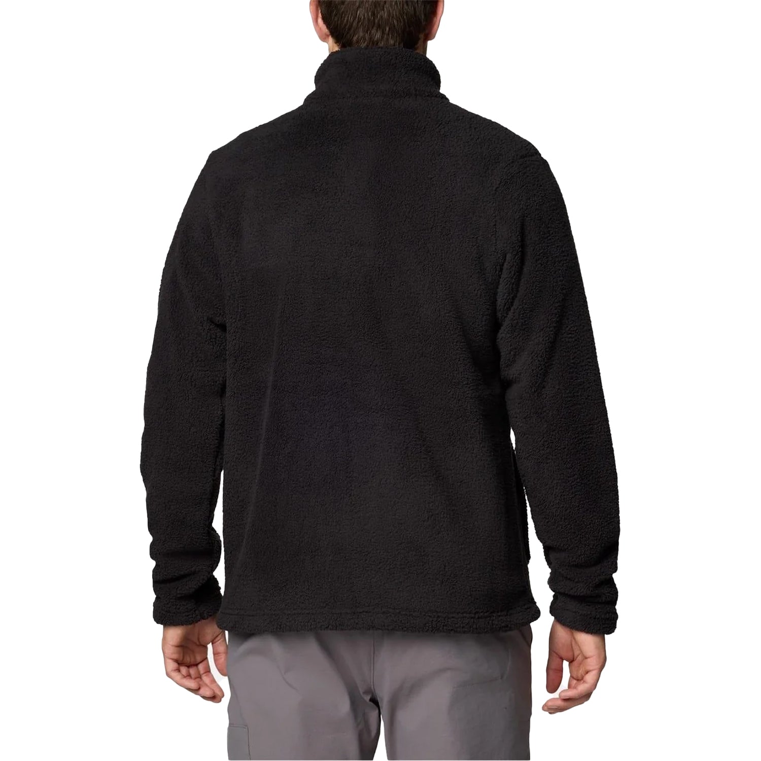 Black - Back - Columbia Mens Thornhead Full Zip Fleece
