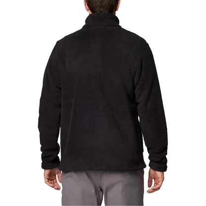 Black - Back - Columbia Mens Thornhead Full Zip Fleece