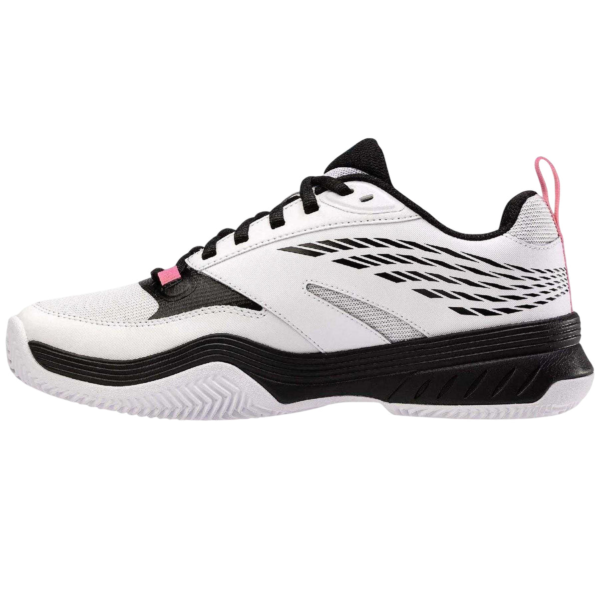 White - Side - K-Swiss Womens-Ladies SpeedEx Mesh Trainers