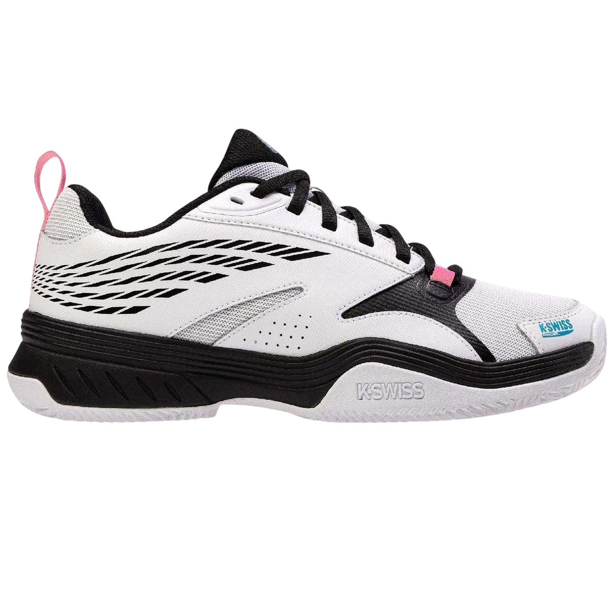 White - Front - K-Swiss Womens-Ladies SpeedEx Mesh Trainers