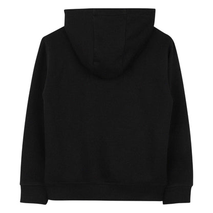 Black - Back - Hugo Childrens-Kids Logo Full Zip Hoodie