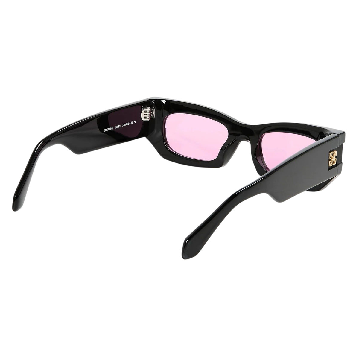 Black - Back - Off-White Mens Belleville Sunglasses
