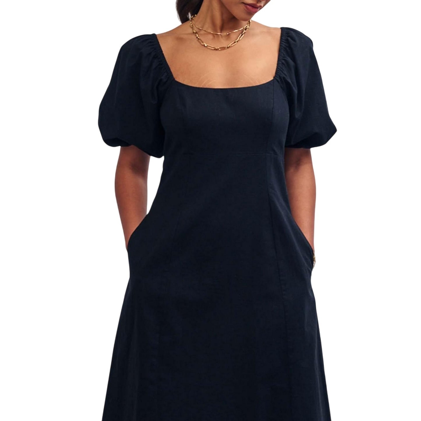 Black - Side - Nobody´s Child Womens-Ladies Talitha Midi Dress