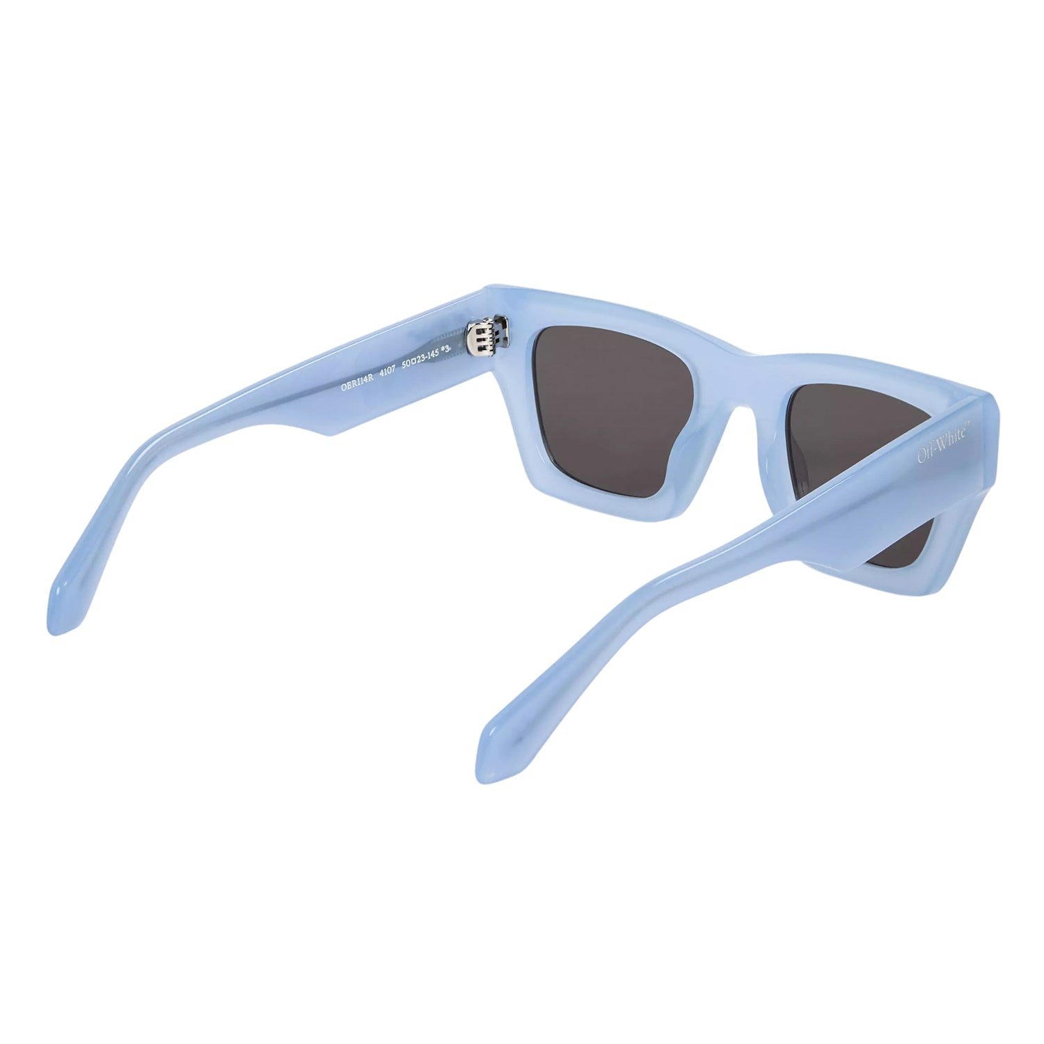Blue - Back - Off White Womens-Ladies Davie Square Frame Sunglasses