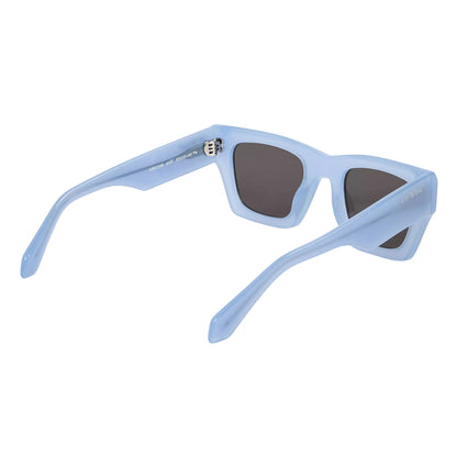 Blue - Back - Off White Womens-Ladies Davie Square Frame Sunglasses