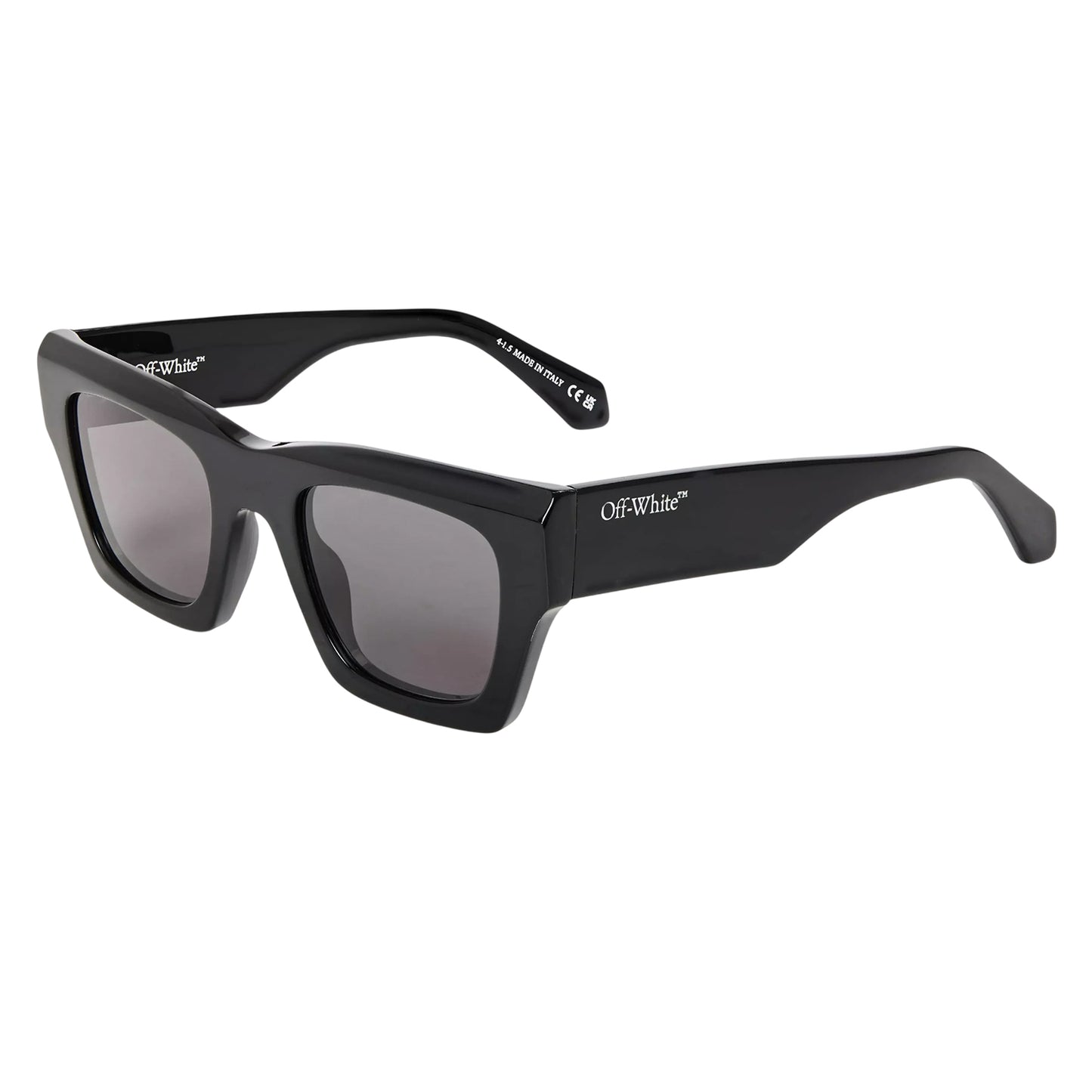 Dark Grey - Back - Off White Womens-Ladies Davie Square Frame Sunglasses