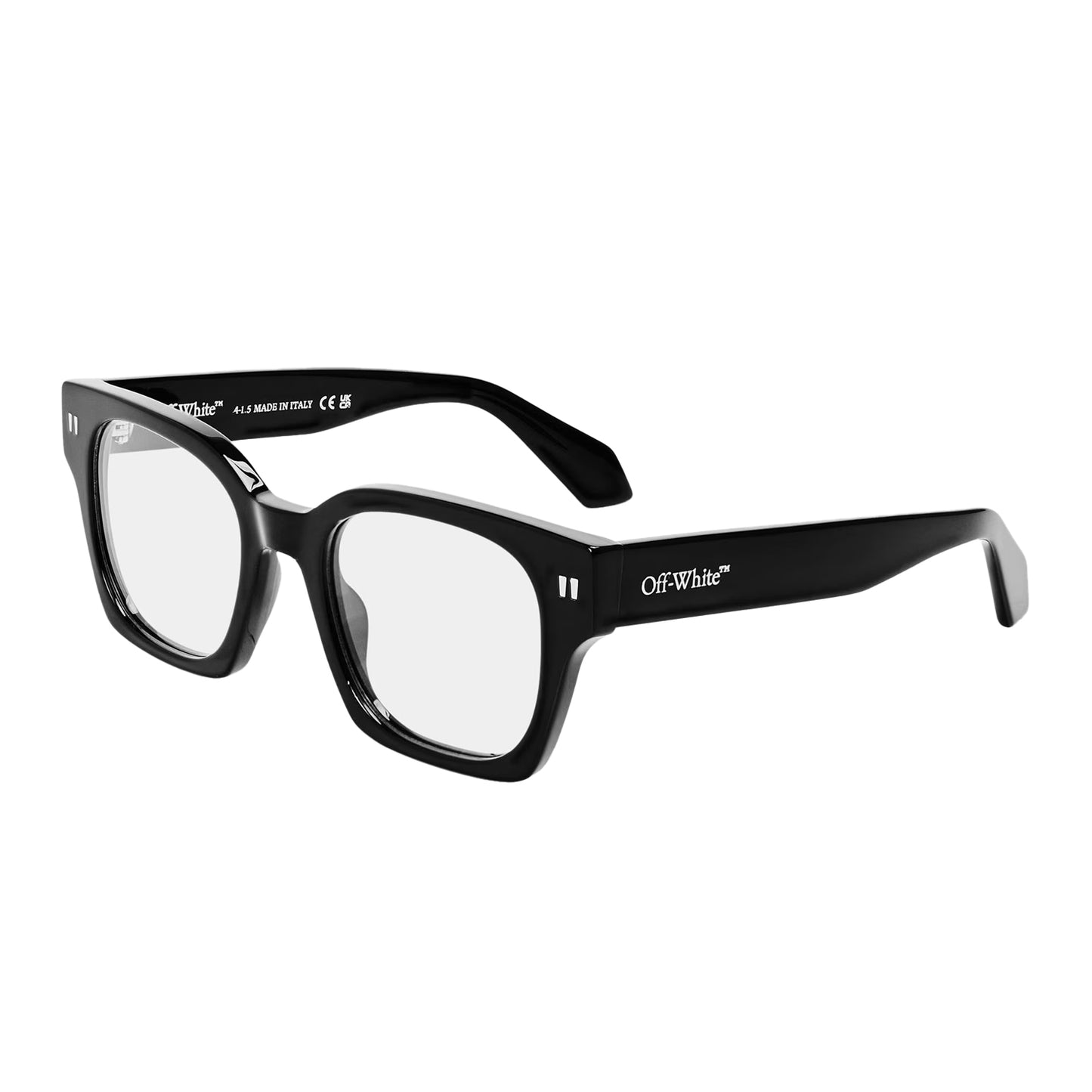 Black-Silver - Front - Off White Mens Style 7u Sunglasses