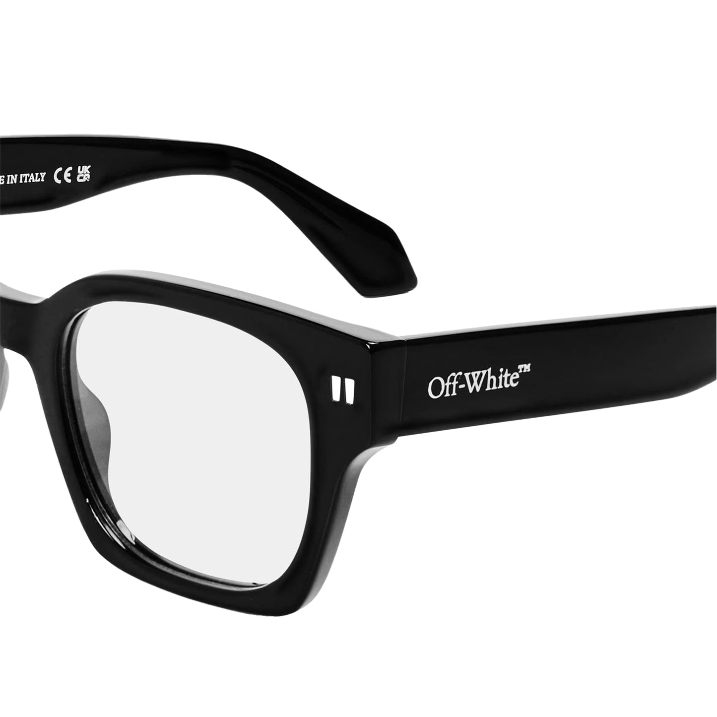 Black-Silver - Side - Off White Mens Style 7u Sunglasses