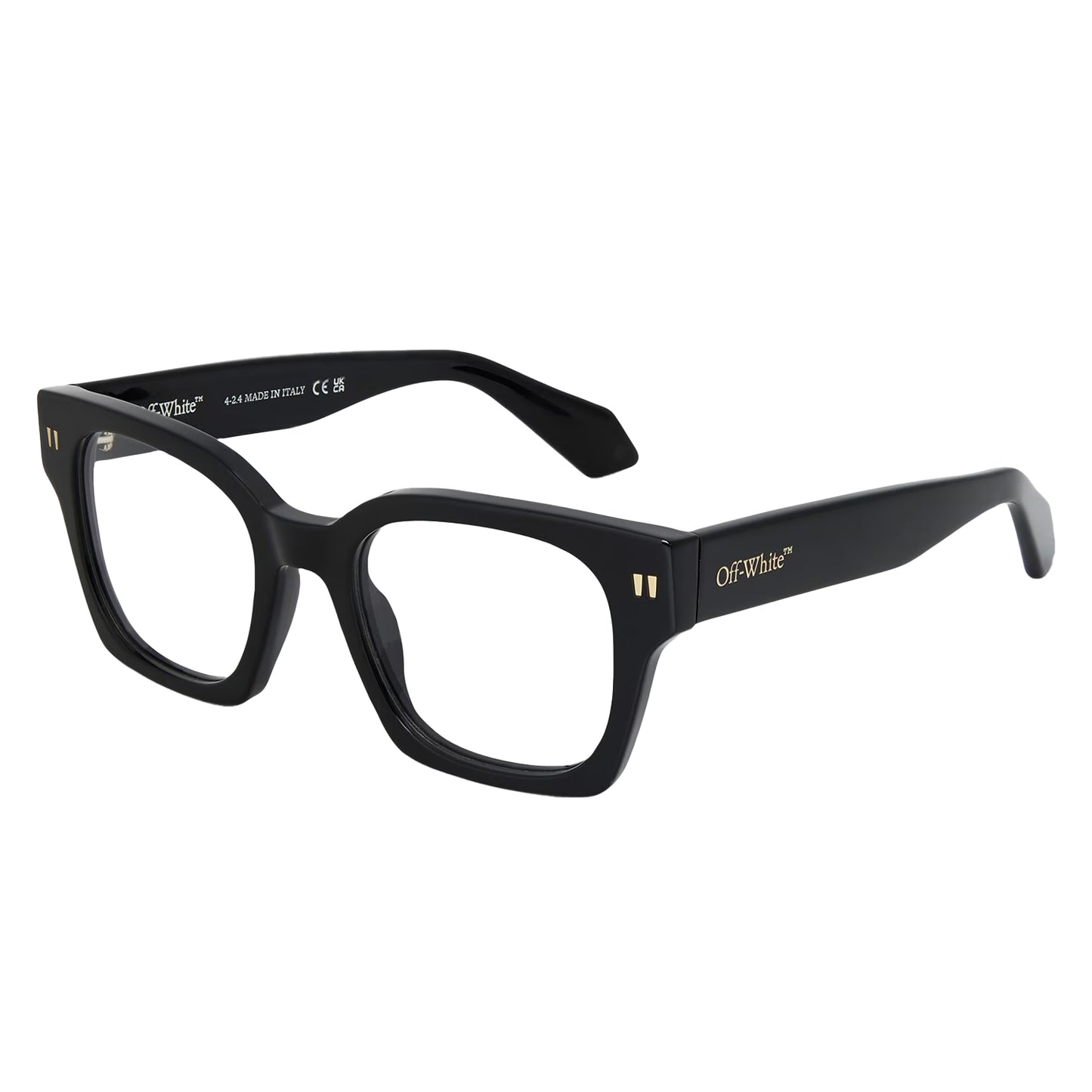 Black - Front - Off White Mens Style 7u Sunglasses