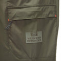 Green - Side - Weekend Offender Mens Tulum Technical Combat Trousers