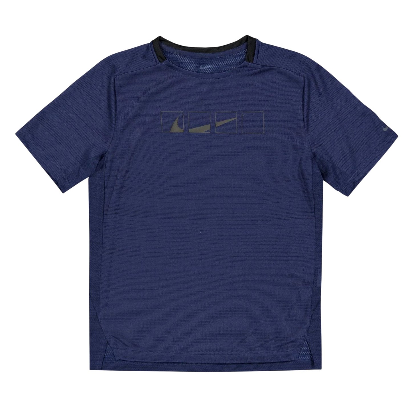 Midnight Navy - Front - Nike Childrens-Kids Competition T-Shirt