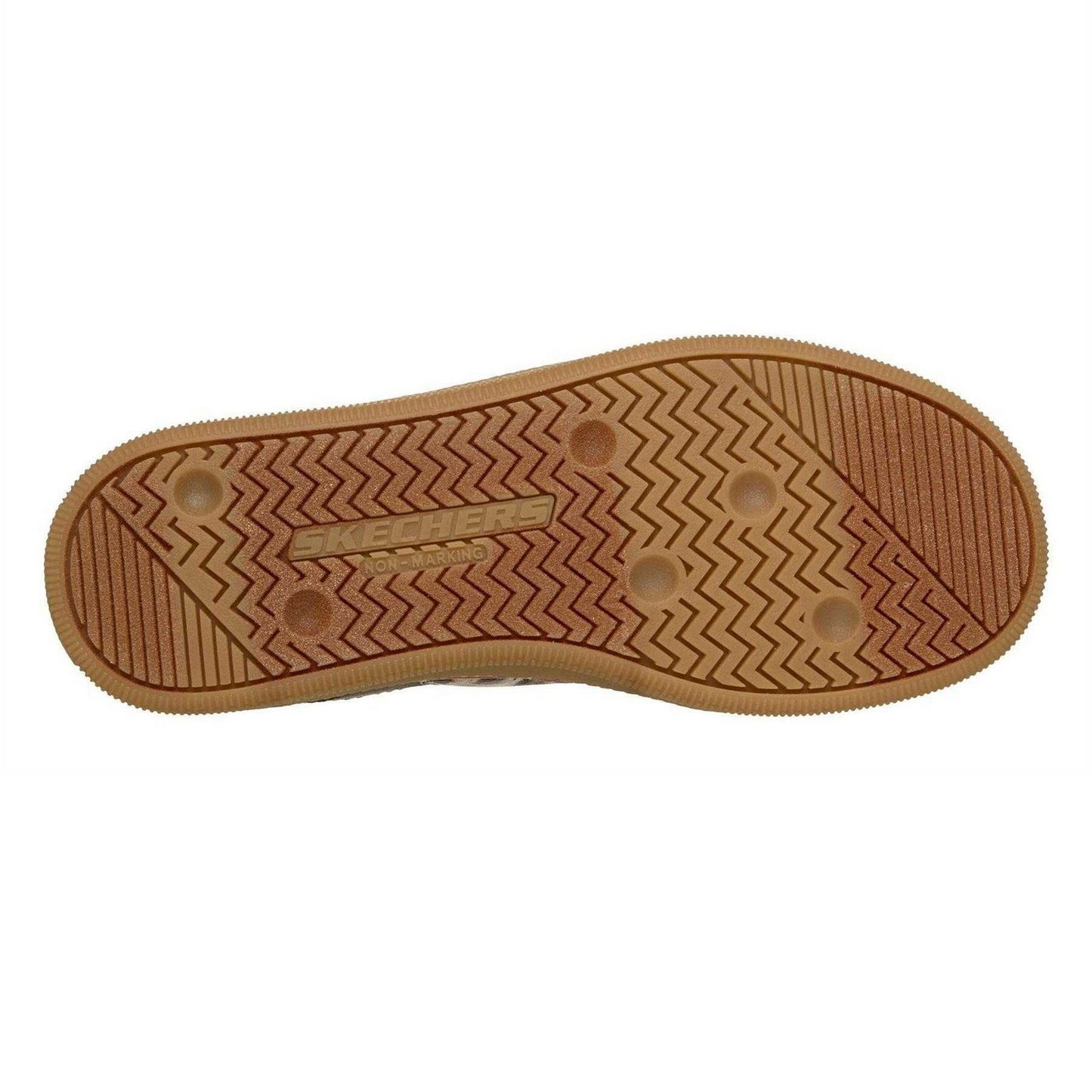 Black - Back - Skechers Childrens-Kids Hotshot Leopard Print Trainers