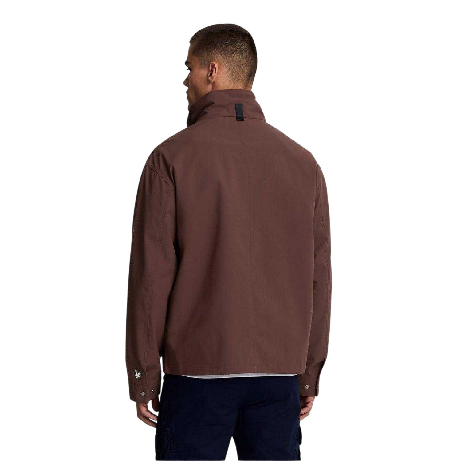 Red - Back - Lyle & Scott Mens 3 Pocket Soft Shell Jacket