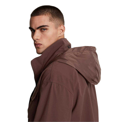Red - Side - Lyle & Scott Mens 3 Pocket Soft Shell Jacket