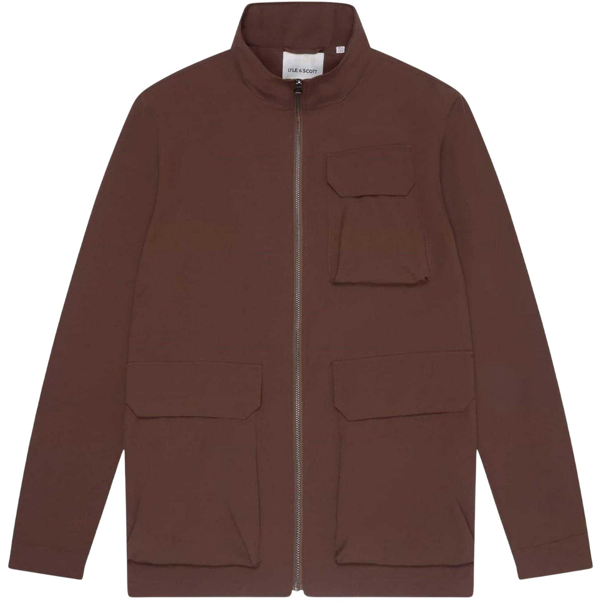 Red - Front - Lyle & Scott Mens 3 Pocket Soft Shell Jacket