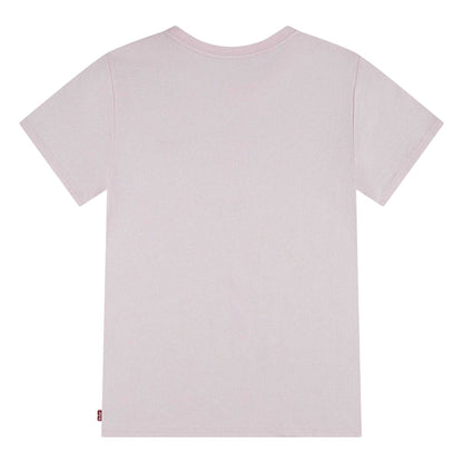 Pink - Back - Levis Childrens-Kids Logo T-Shirt
