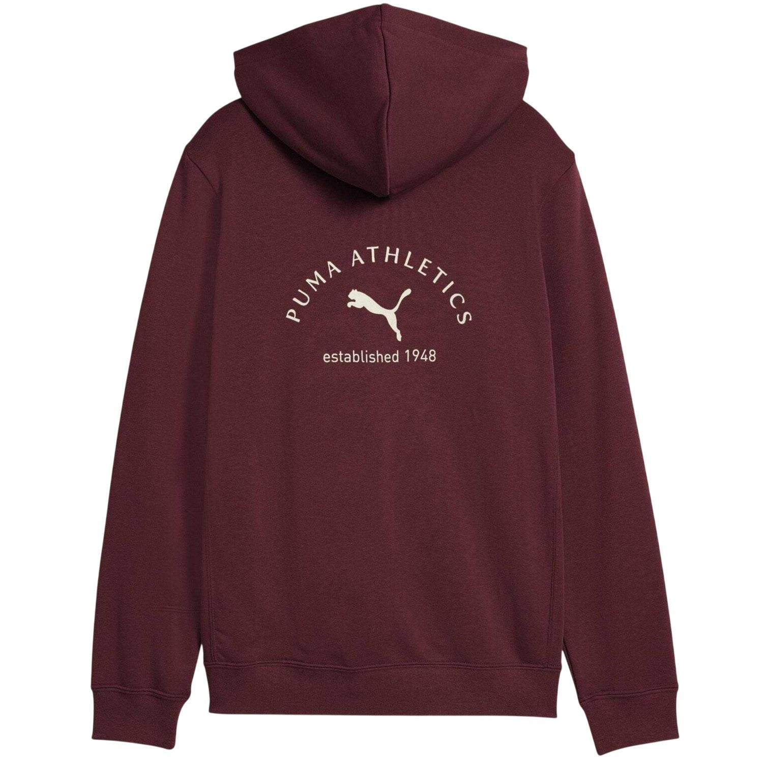 Ruby Red - Back - Puma Childrens-Kids Classraphic Hoodie