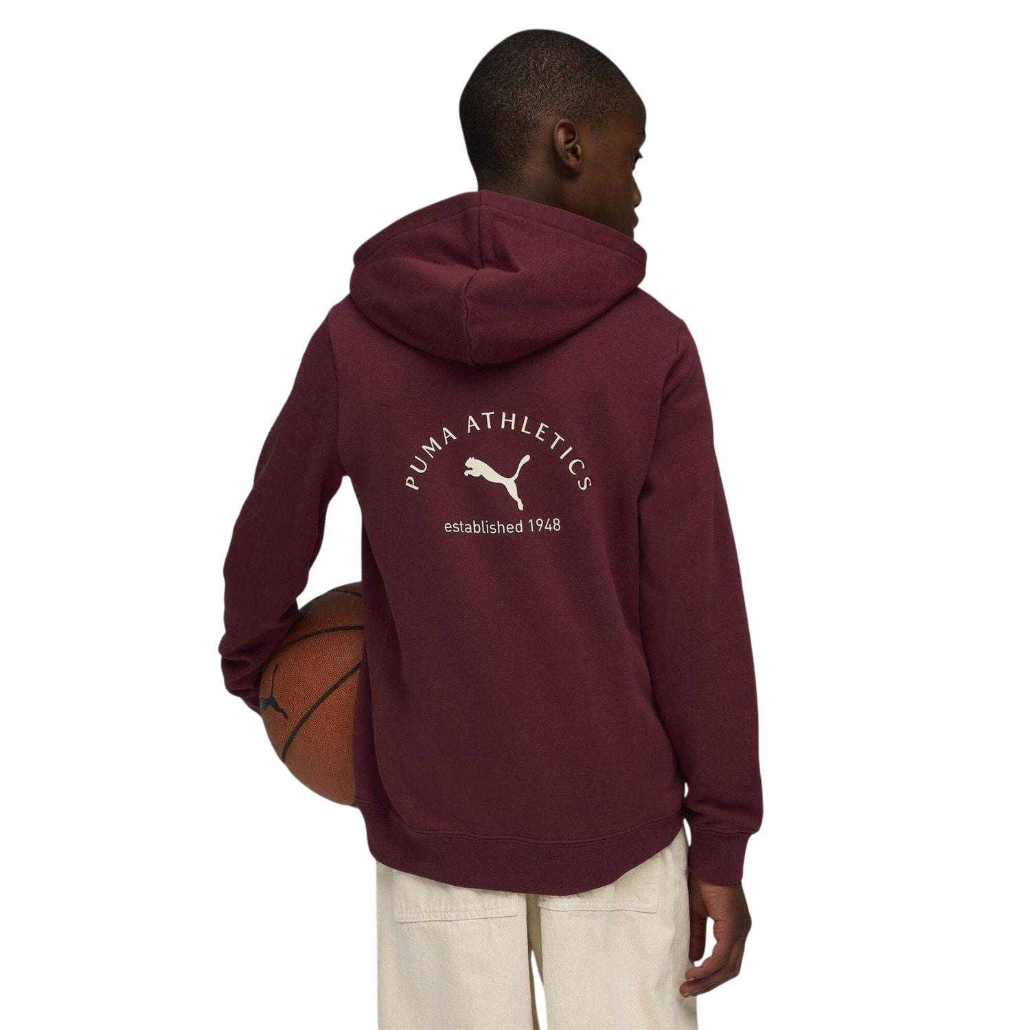 Ruby Red - Lifestyle - Puma Childrens-Kids Classraphic Hoodie