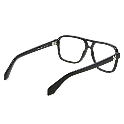 Black - Back - Off White Mens Style 81 l Logo Sunglasses