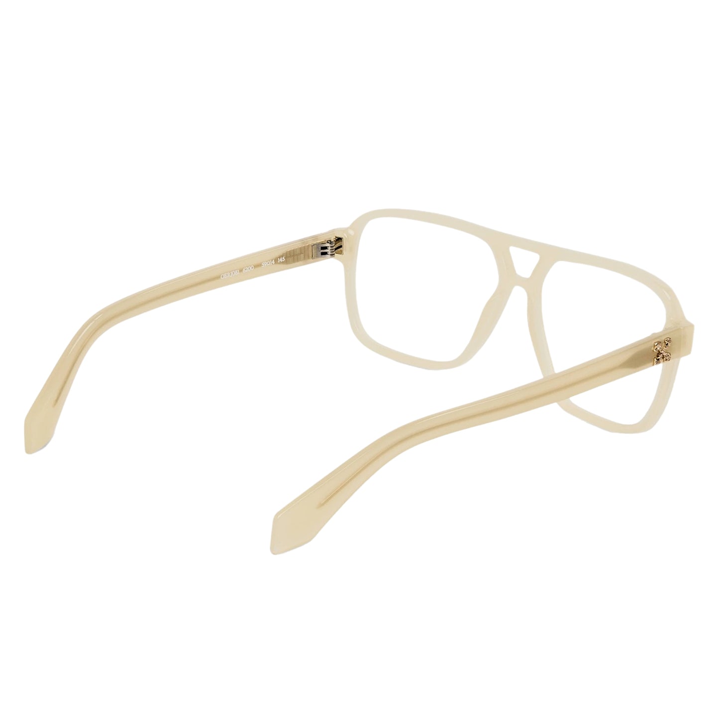 Light Camel - Back - Off White Mens Style 81 l Logo Sunglasses