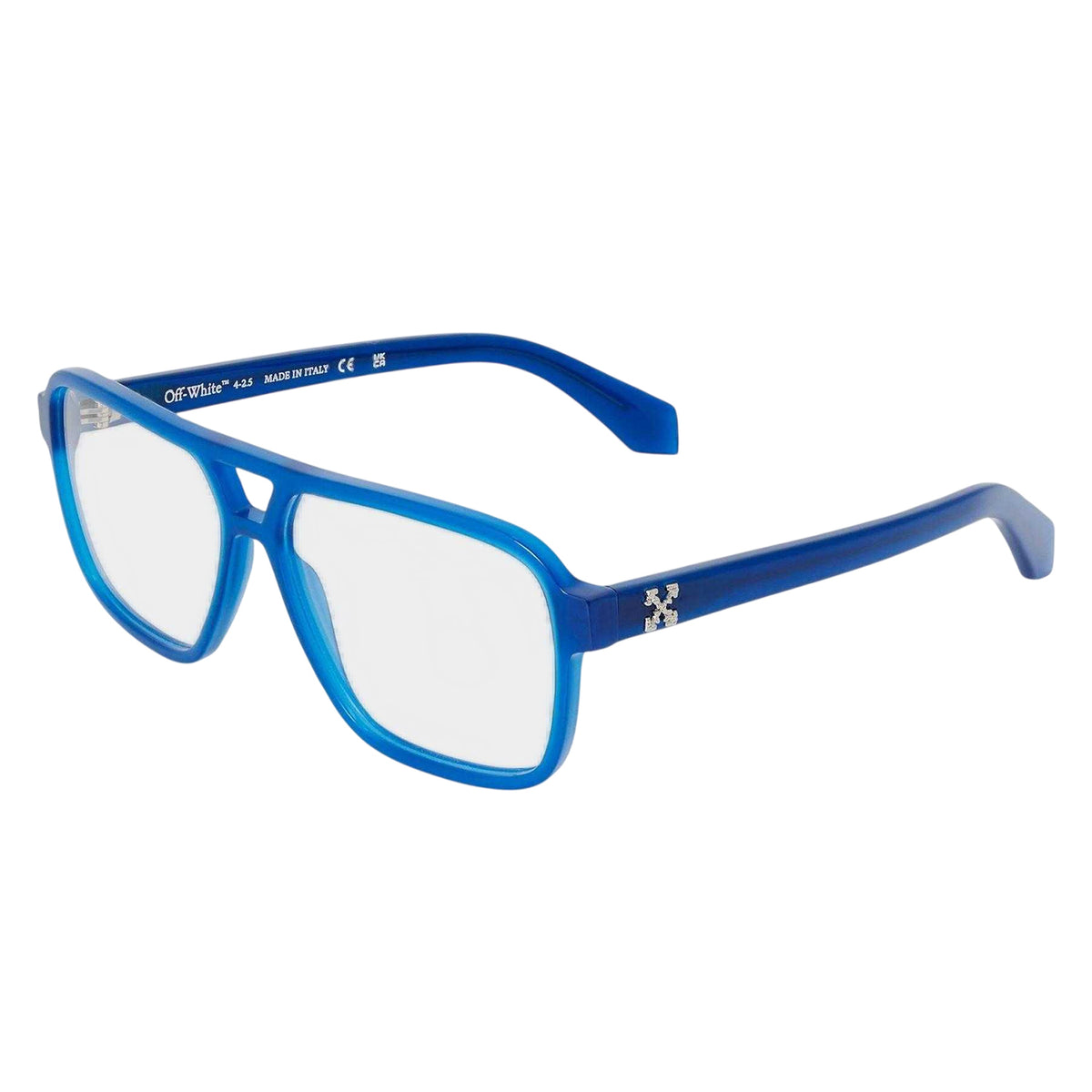 Blue - Front - Off White Mens Style 81 l Logo Sunglasses