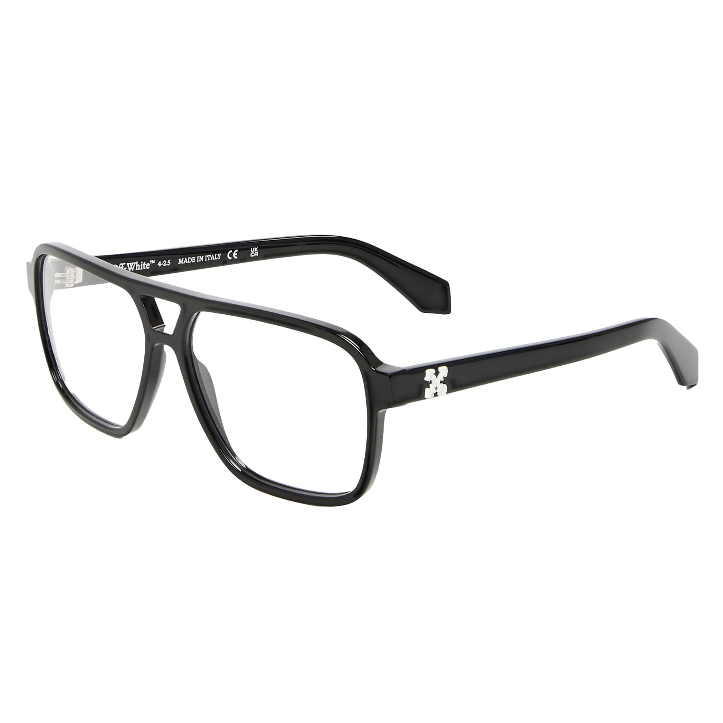 Black - Front - Off White Mens Style 81 l Logo Sunglasses