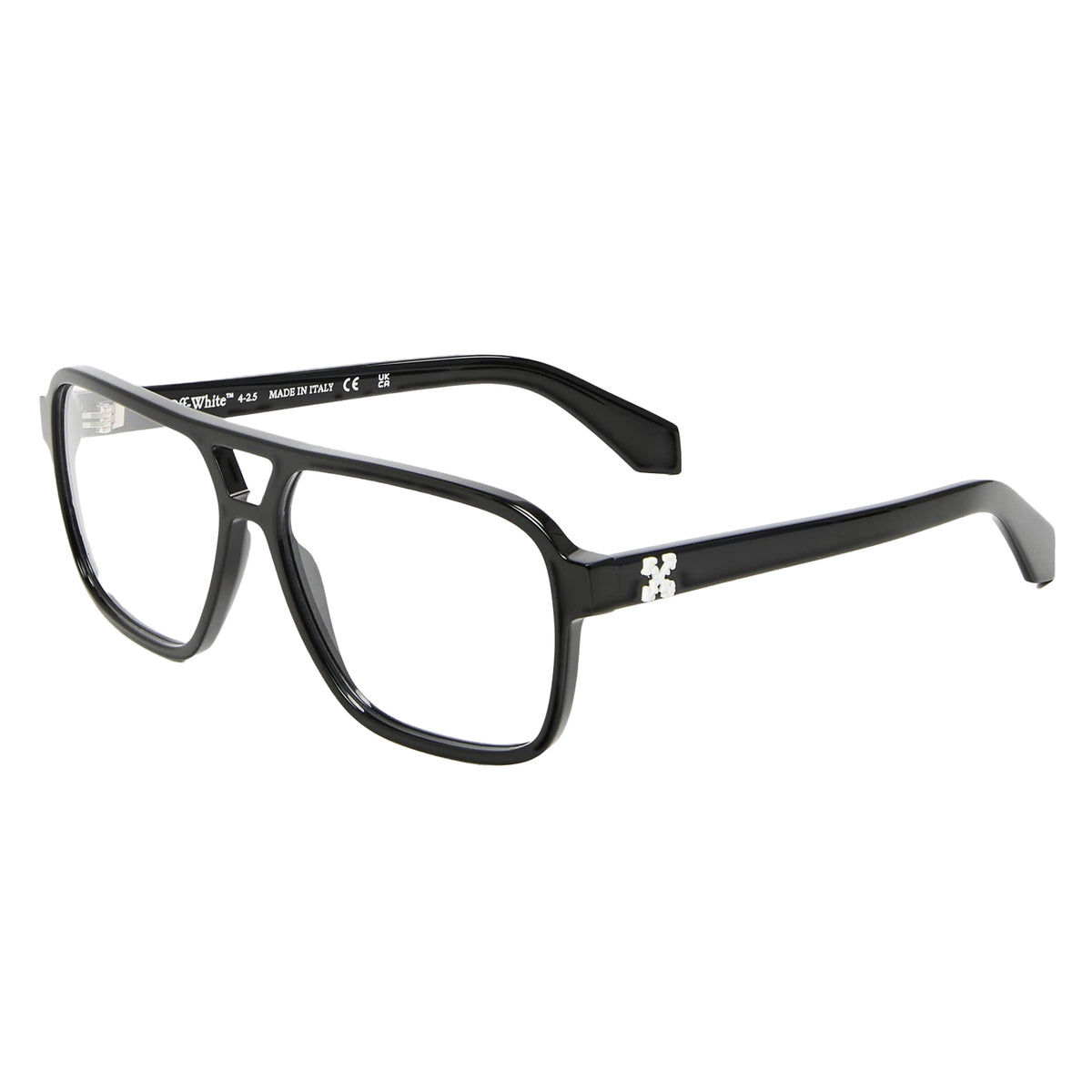 Black - Front - Off White Mens Style 81 l Logo Sunglasses