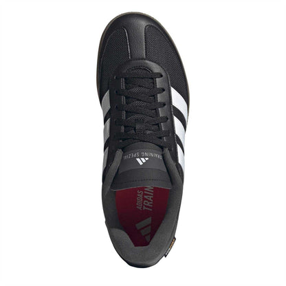 Black-White-Red - Lifestyle - Adidas Mens Spezial 3 Stripes Cordura Trainers