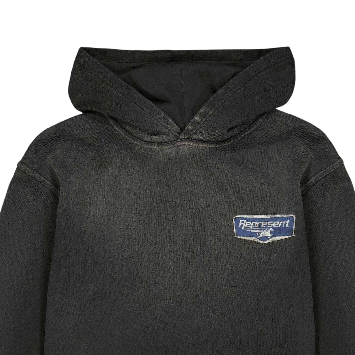 Black - Side - Represent Childrens-Kids Graphic Print Hoodie