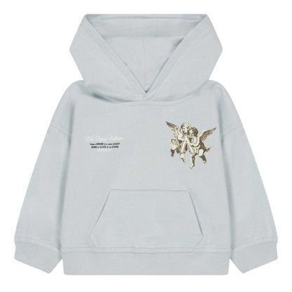 Cloud Blue - Front - Represent Childrens-Kids Cherub Relaxed Fit Hoodie