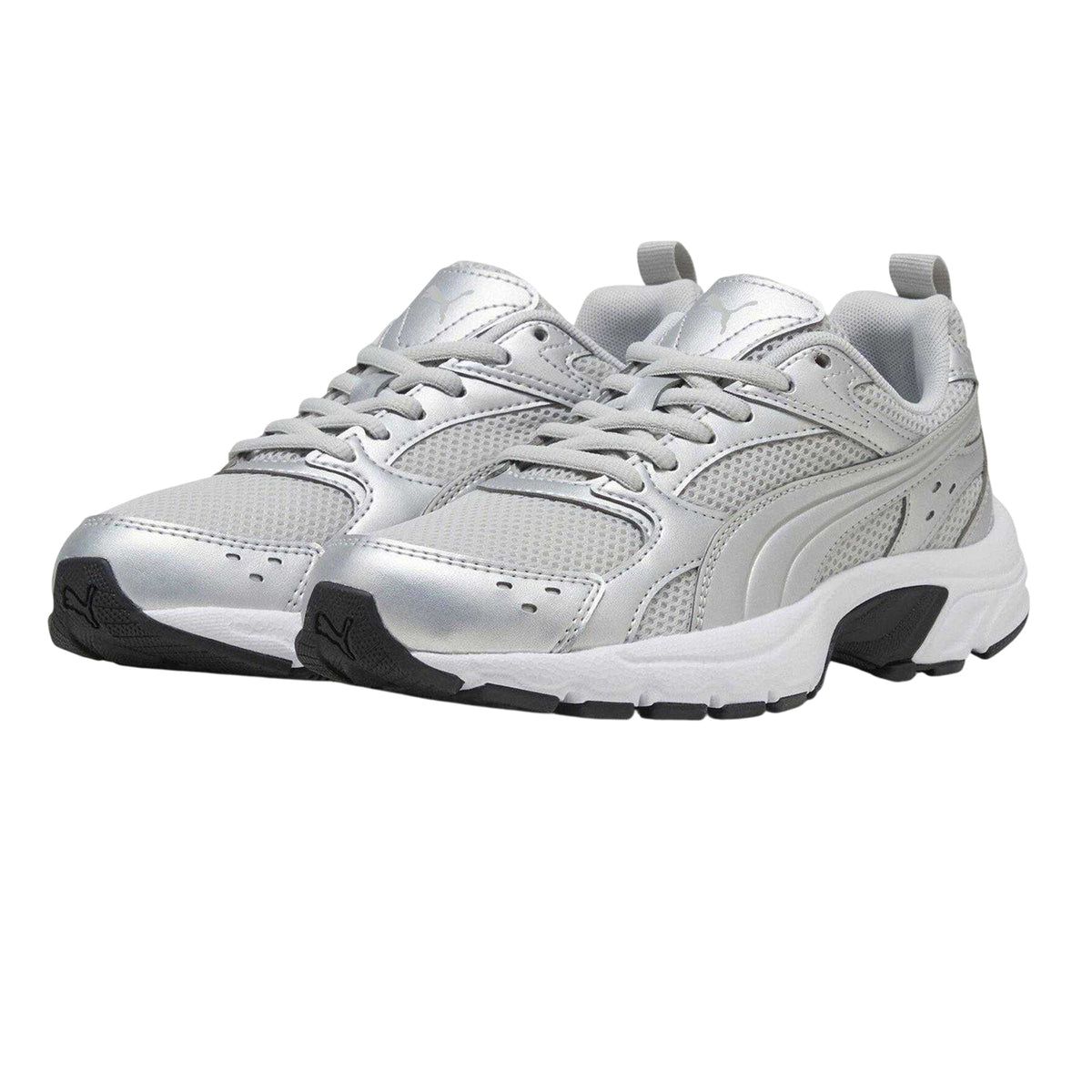Grey-Silver - Lifestyle - Puma Childrens-Kids Milenio Tech Trainers