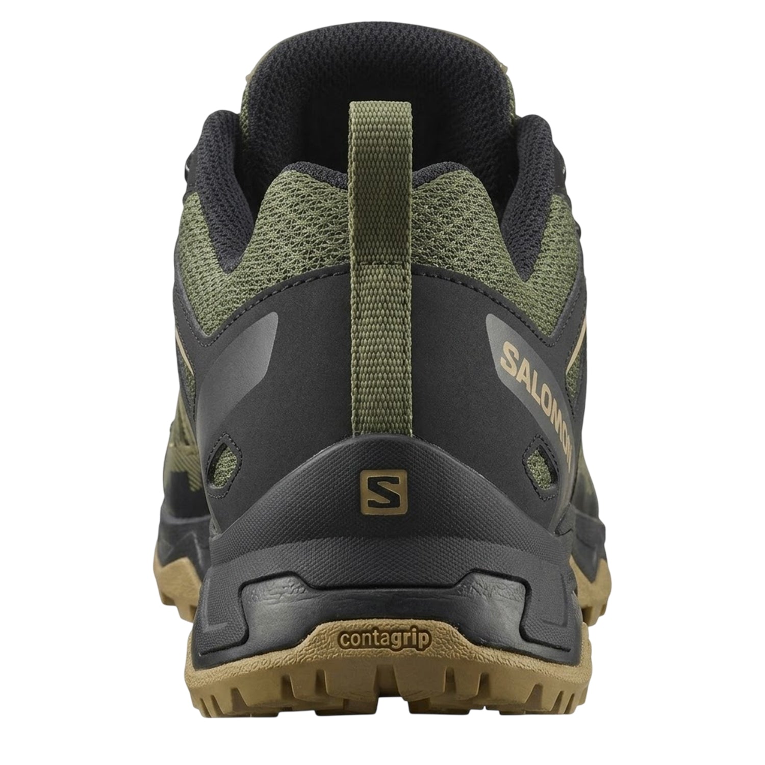 Lichen-Black - Back - Salomon Mens X Ultra Prime 2 Flat Hiking Shoes