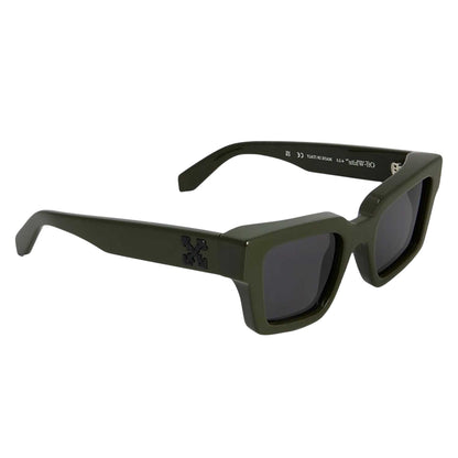 Military Green - Back - Off White Mens Richardson Rectangular Sunglasses